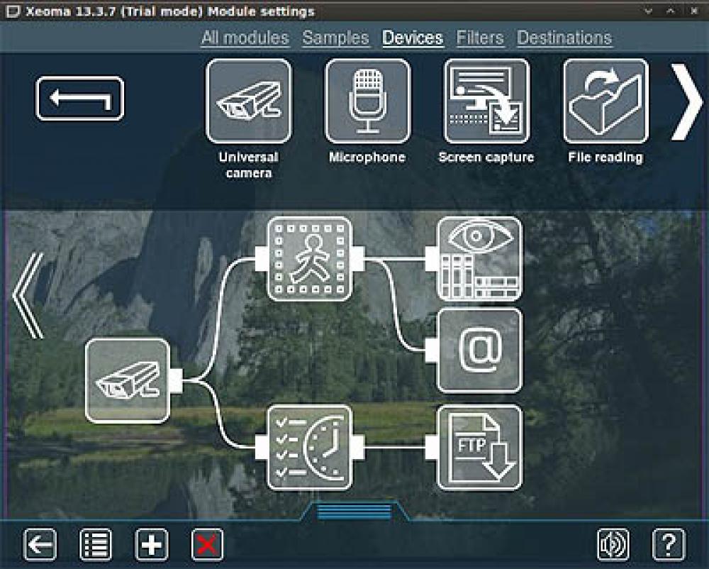 Xeoma Video Surveillance for Linux 16.3.1 (Freeware 24.37Mb)