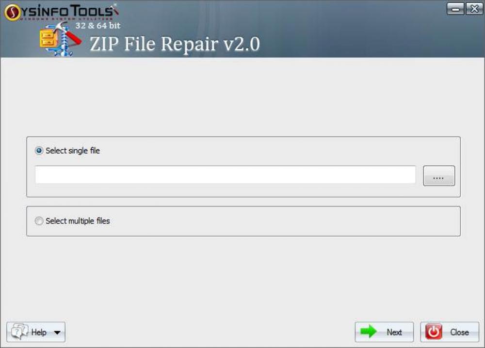 SysInfoTools ZIP Recovery 2.0 (Shareware 3.37Mb)