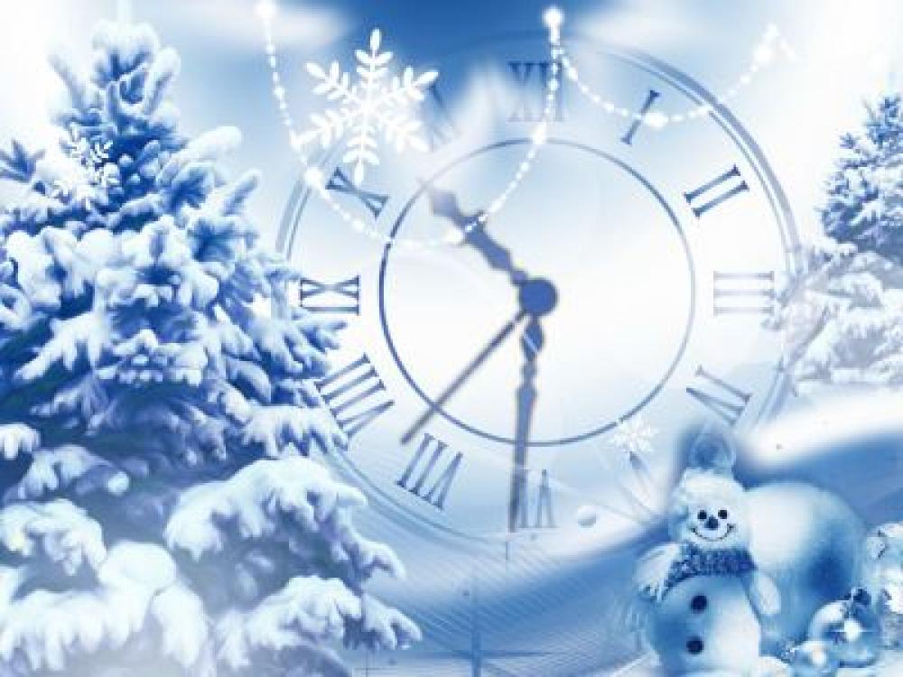 Snowfall Clock Screensaver 2.0 (Freeware 6.63Mb)