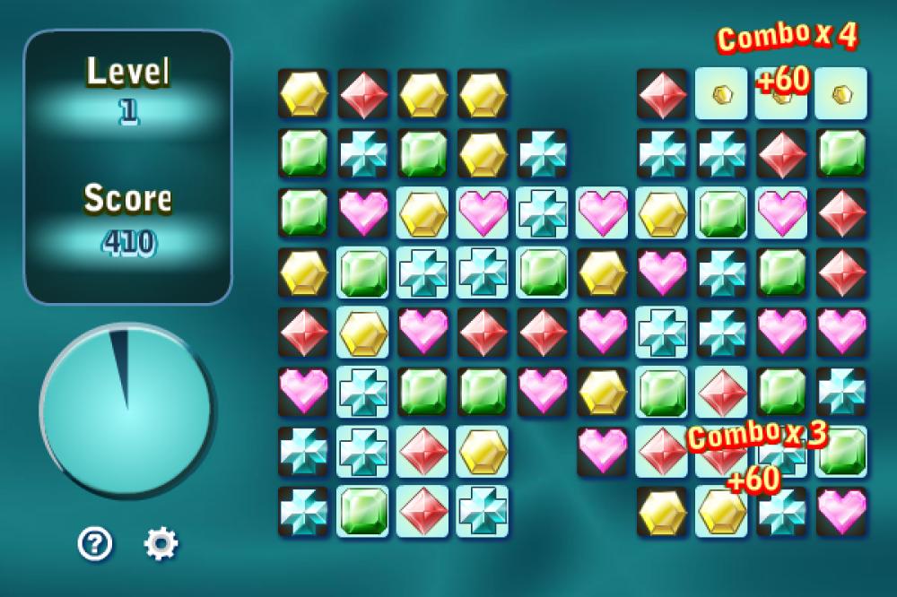 Gems Swap II 1.4.3 (Freeware 0.29Mb)