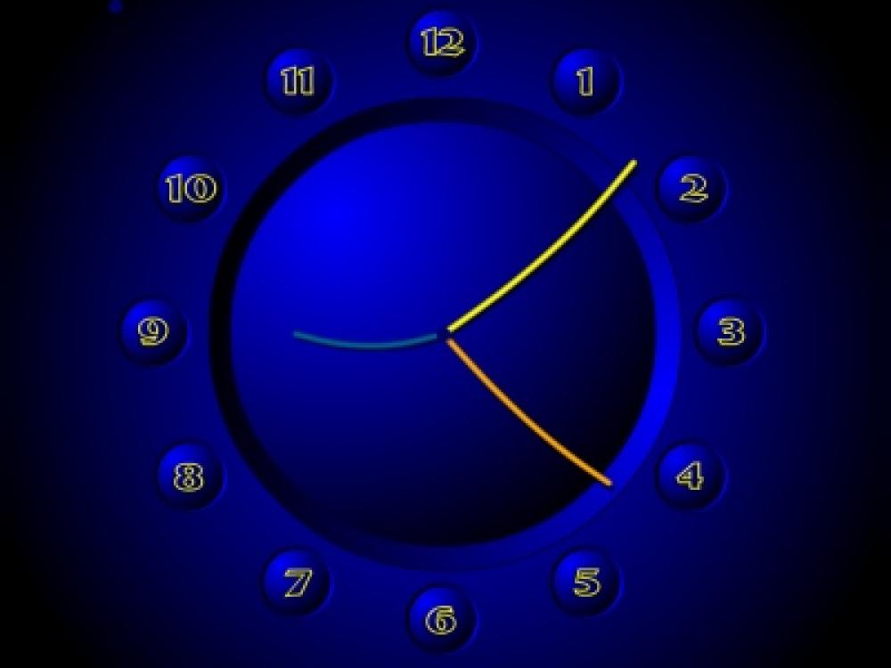 Happy Clock Screensaver 2.2 (Freeware 1.05Mb)