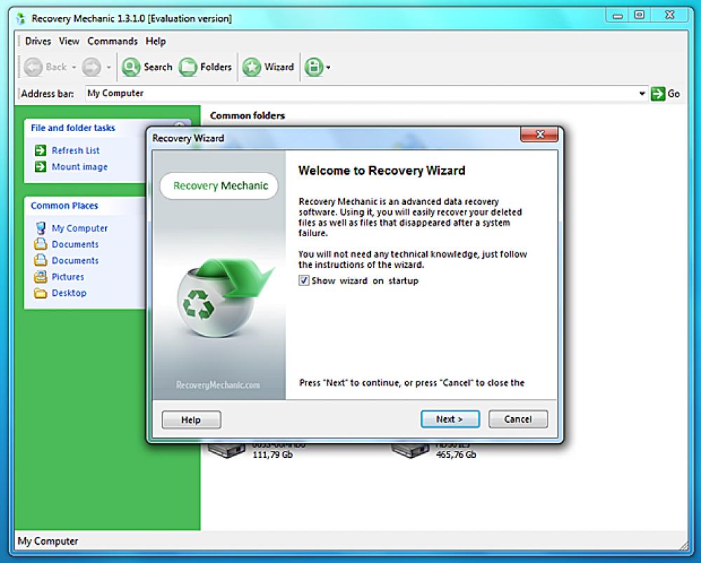 Recovery Mechanic 4.64.6 (Shareware 7.20Mb)