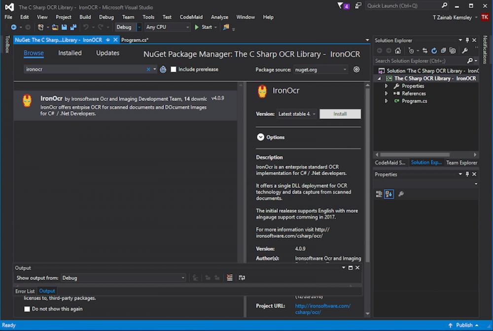 The C# OCR Library 2022.12.10830 (Shareware 154.26Mb)