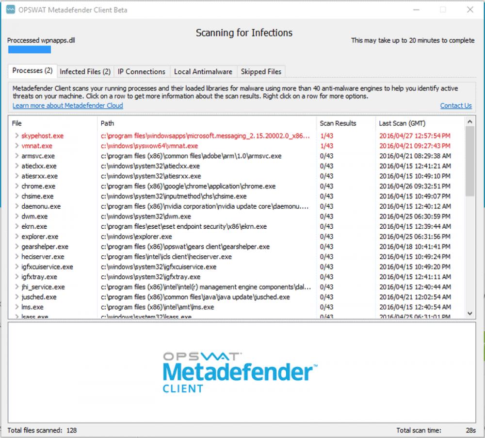 Metadefender Cloud Client 4.0.14.218 (Freeware 37.23Mb)