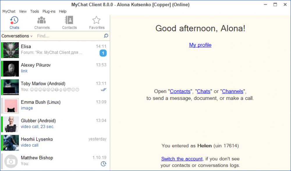 MyChat 8.5 (Shareware 68.94Mb)