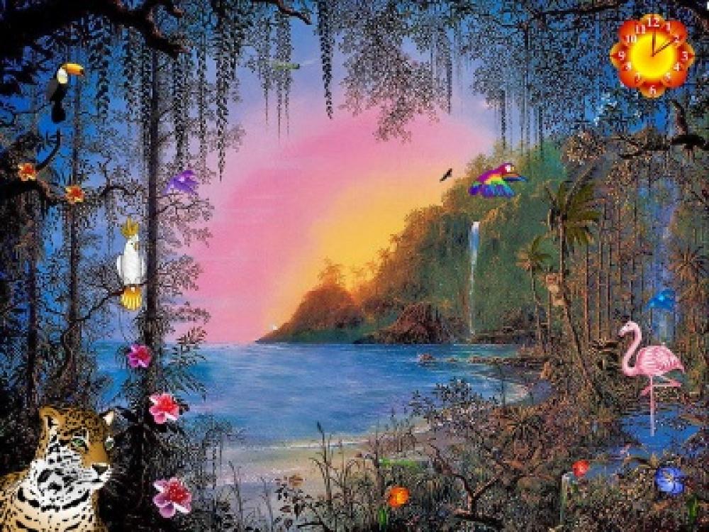 Paradise Sunset Screensaver 2.0 (Freeware 1.85Mb)