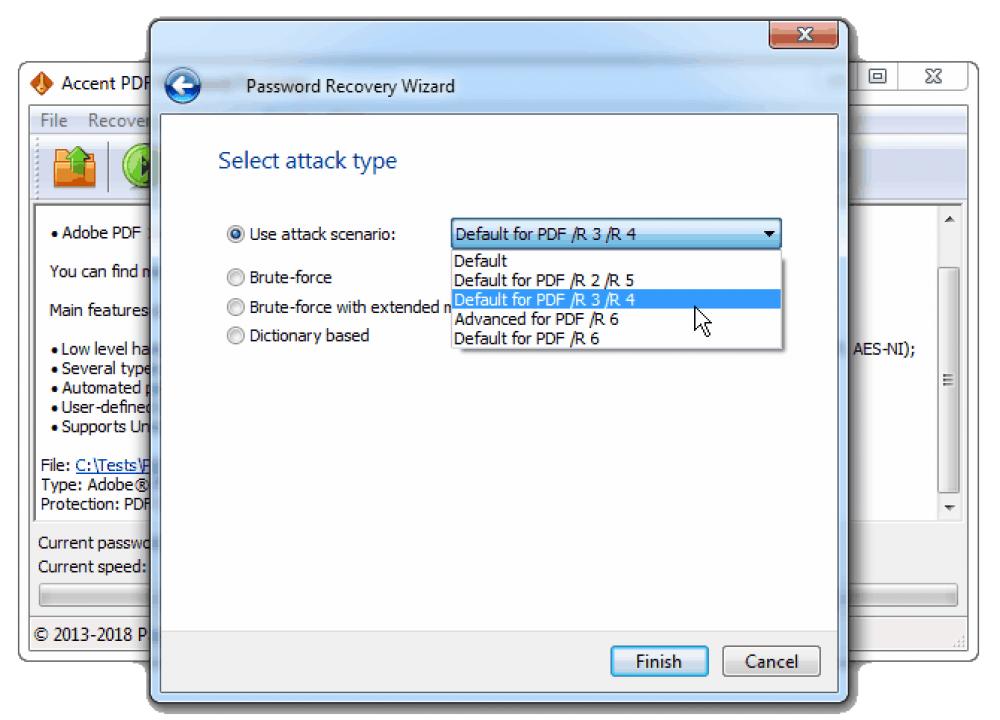 Accent PDF Password Recovery 20.09 (Demo 7.09Mb)